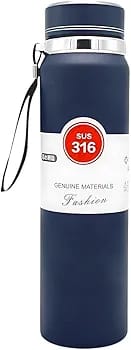 Vacuum Flask Thermos Bottle Stainless Steel Double Wall Tumbler Sports Coffee Mug Leakproof Insulated Drinkware 800ml (Random Color)